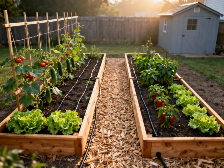 Raised Bed Garden Layouts for Backyard Veggies (Easy Plans + Planting Guide)
