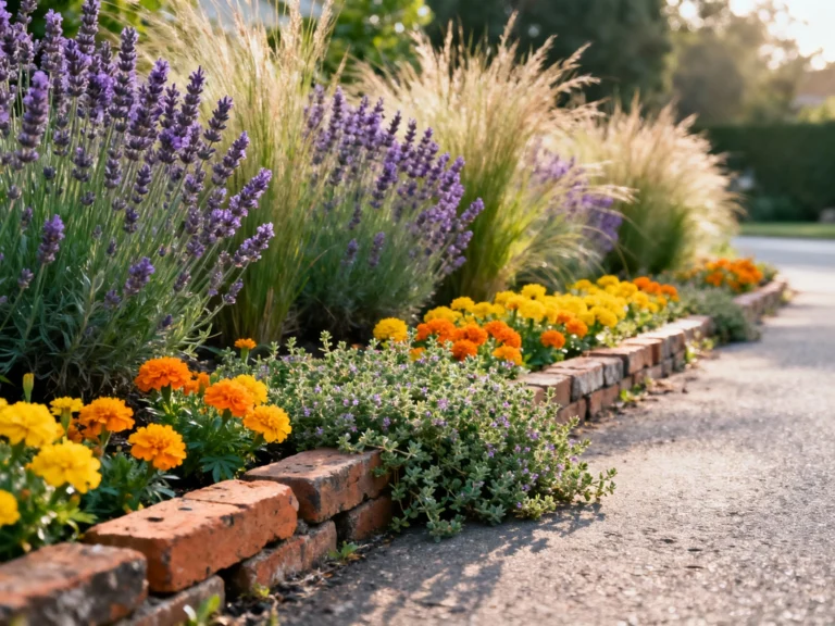 Budget-Friendly Narrow Flower Bed Ideas for Instant Curb Appeal