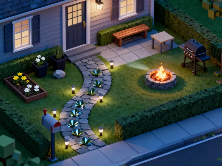 Cheap Bloxburg Yard Ideas (No Gamepass) You Can Build Fast