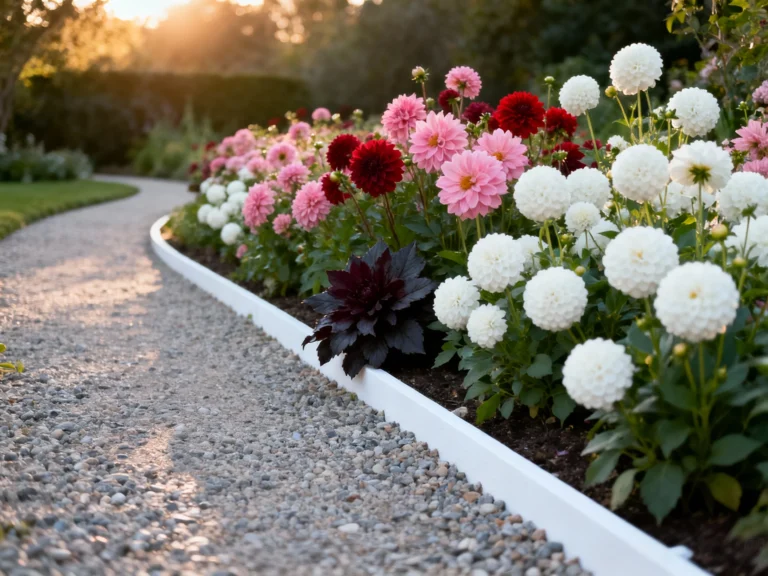 Dahlia Garden Color Ideas: Stunning Pink, Red & White Combos