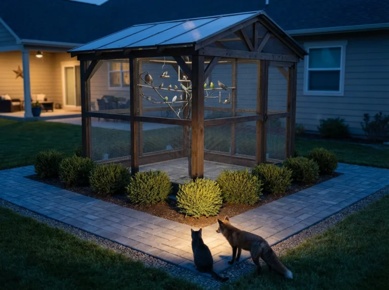 Predator-Proof Outdoor Aviary: How to Secure Against Cats & Foxes