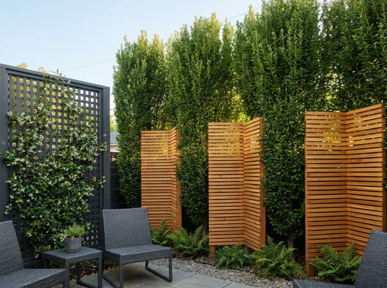 Small Backyard Privacy Landscaping: Screens, Hedges & Vines
