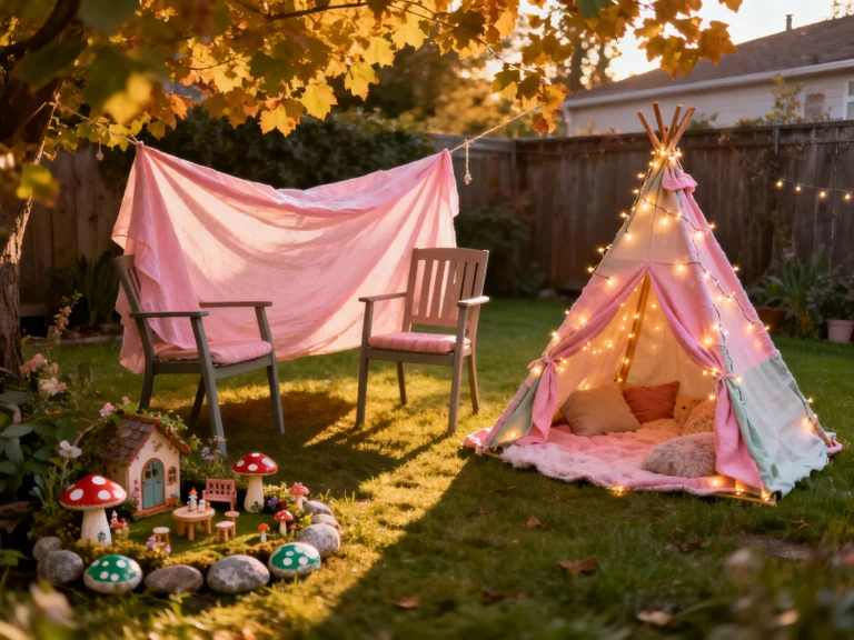 Kids’ Secret Garden Hideouts: 12 Easy DIY Forts, Teepees & Fairy Nooks