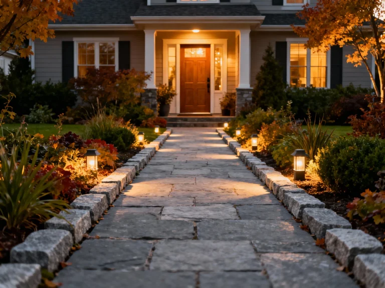 Front Walkway Landscaping Ideas: Edging, Lighting & Planting Guide