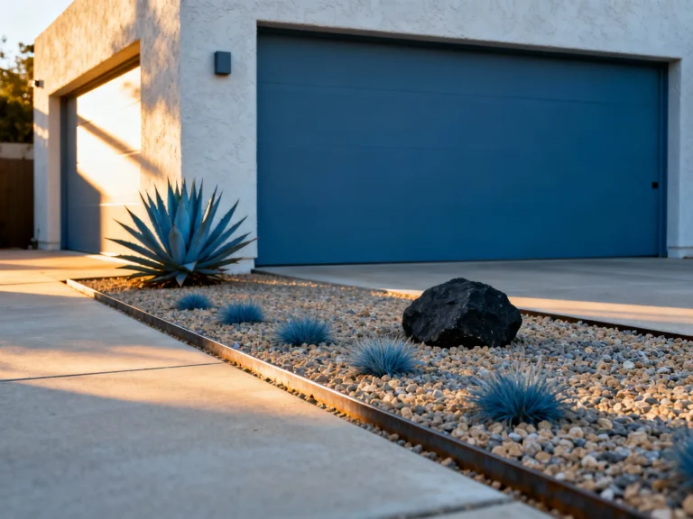 Sunny Side of Garage Landscaping Ideas: Heat- and Drought-Tolerant Picks
