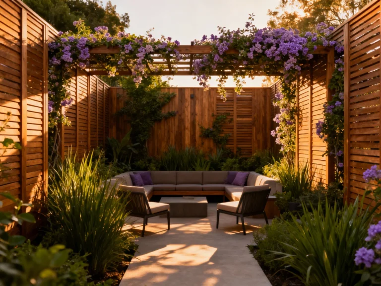 Courtyard Privacy Ideas: Screens, Climbing Plants & Smart Layouts