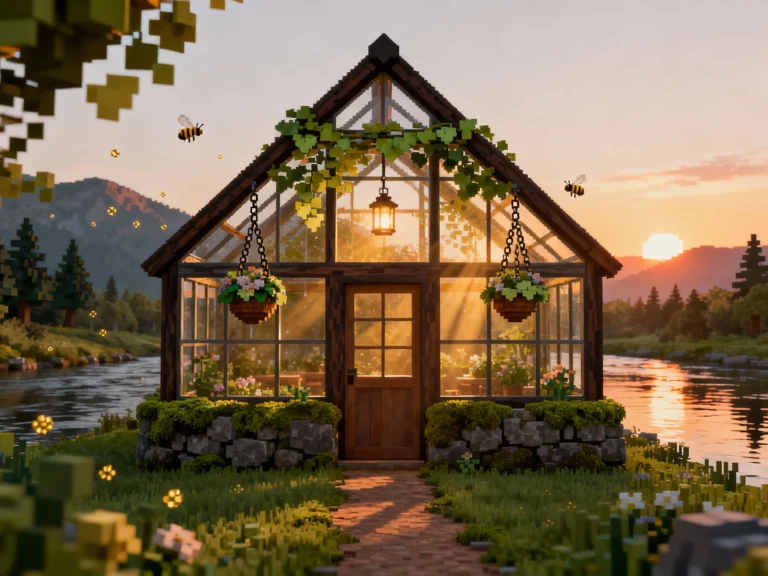 15 Cozy Minecraft Greenhouse Ideas (Step-by-Step Tips)