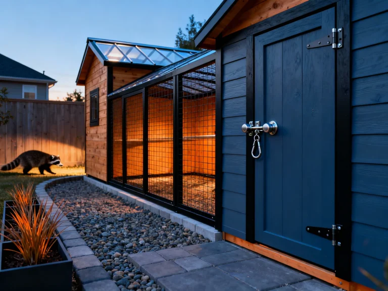 Predator-Proof Duck Coop and Run Ideas for Suburban Backyards