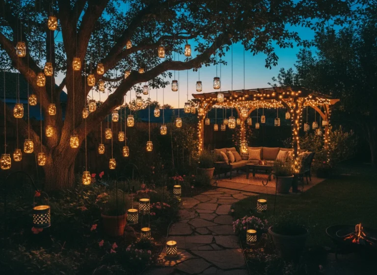15 Budget-Friendly DIY Garden Lights Ideas