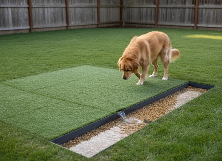 DIY Dog Potty Area: Best Surfaces, Drainage and Odor Control Step-by-Step
