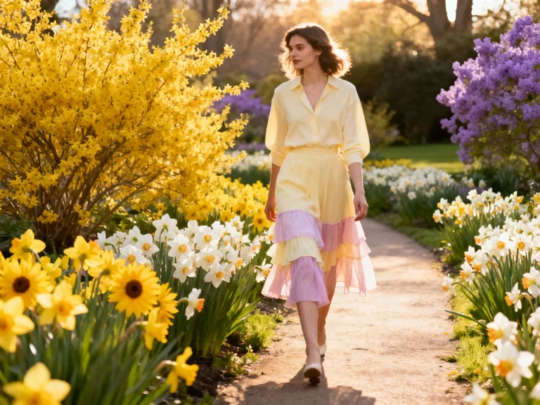 Daffodil Dreams & Forsythia Feels: 7 Outfit Ideas Inspired by Early Spring Yellow Flowers