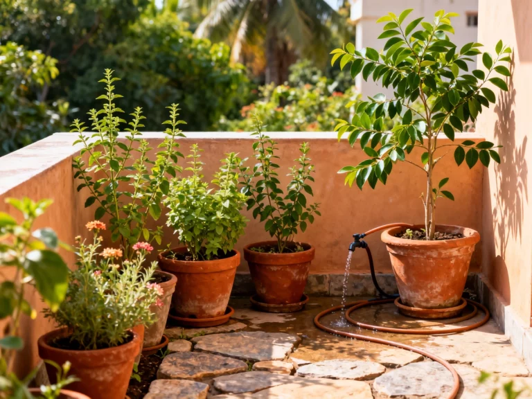indian home garden design