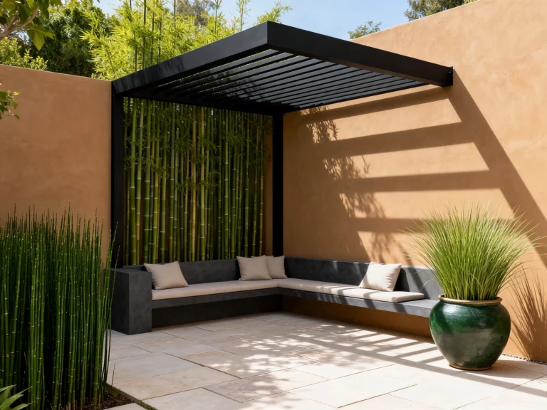 modern courtyard garden design
