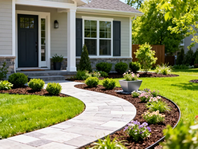 front yard garden design
