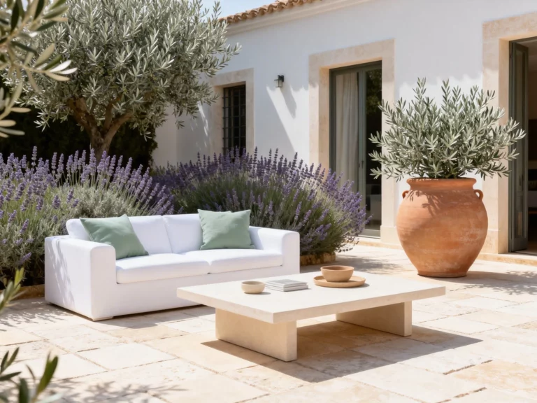 modern mediterranean garden design