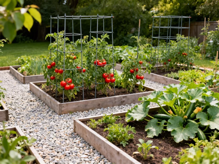 vegetable garden design layout