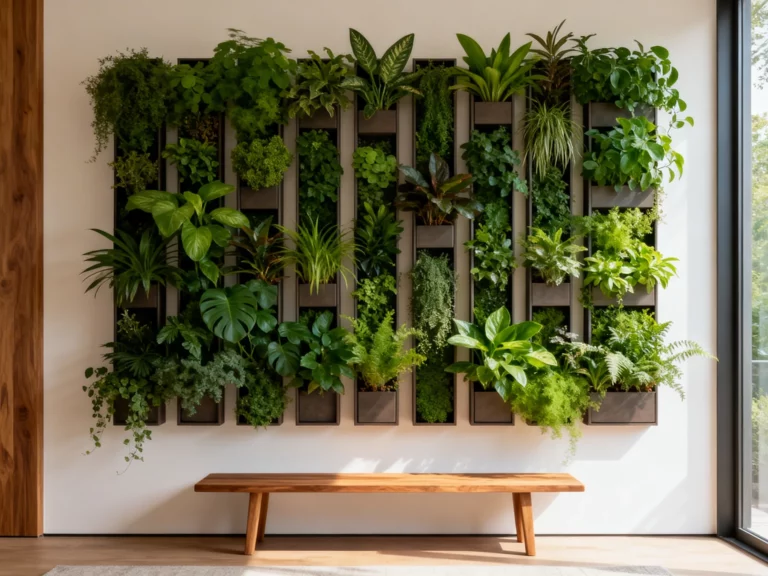 vertical garden wall design