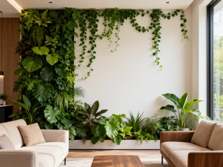 vertical garden design interiors
