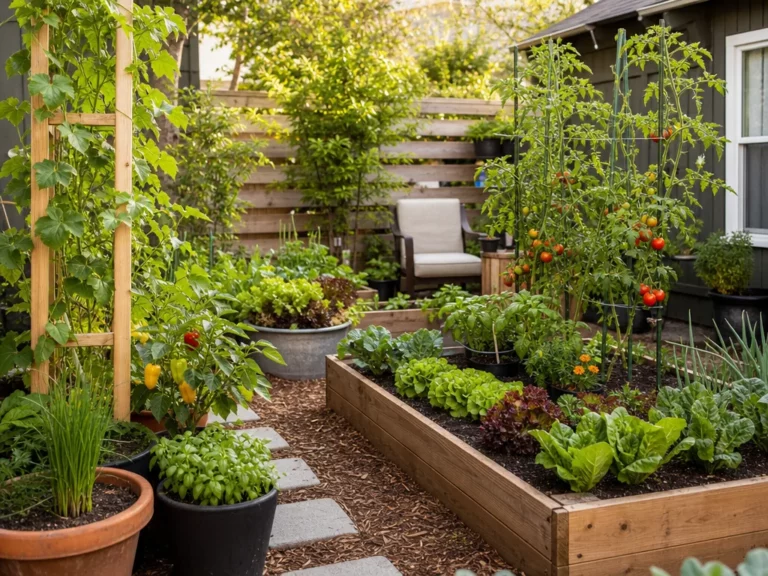 Backyard Vegetable Garden Ideas for Small Spaces