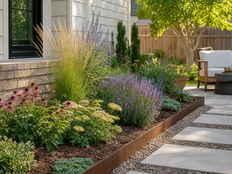 Low Maintenance Flower Bed Ideas for Busy Homeowners