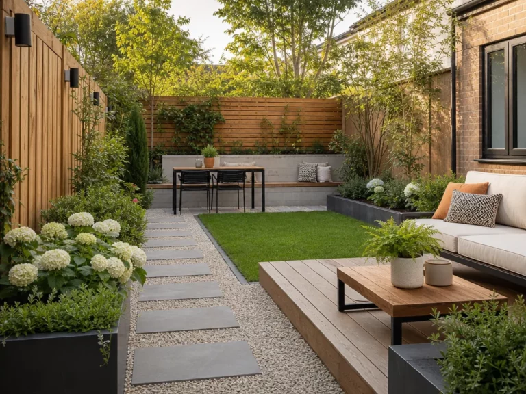 Modern Garden Ideas for Small Backyards