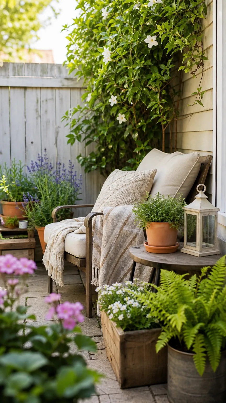 Start With One Cozy Garden Corner