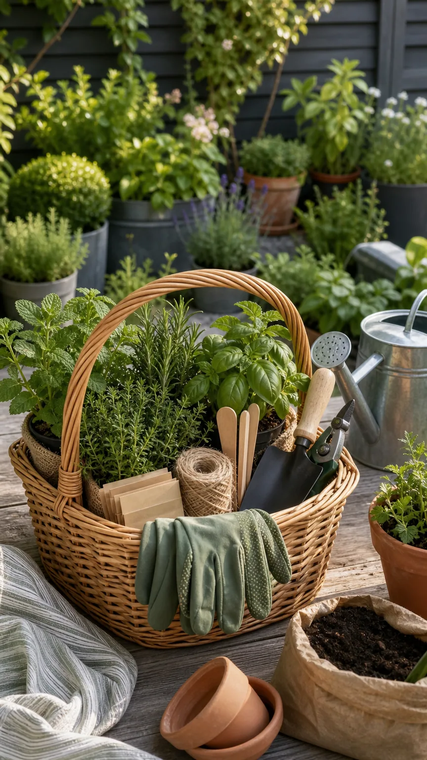 Herb Garden Basket Ideas That Work in Real Homes