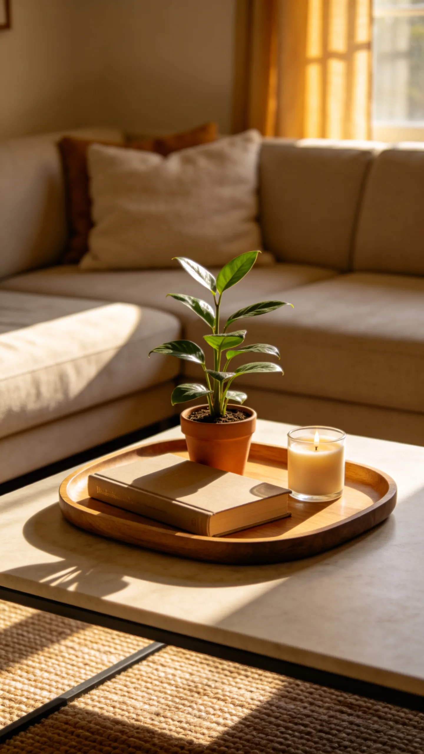 Coffee Table Mini Plant Moment