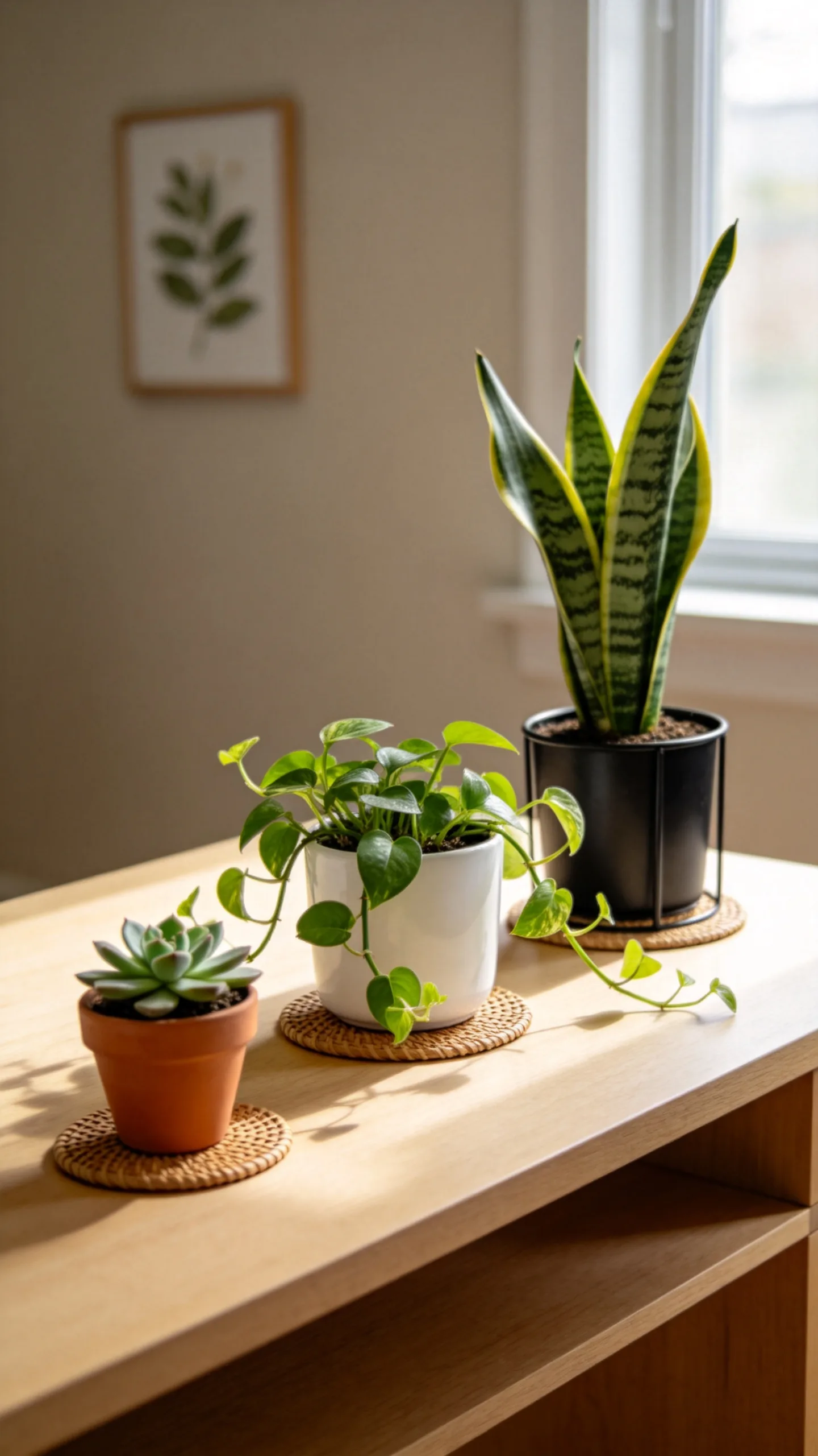 Desk Plant Trio