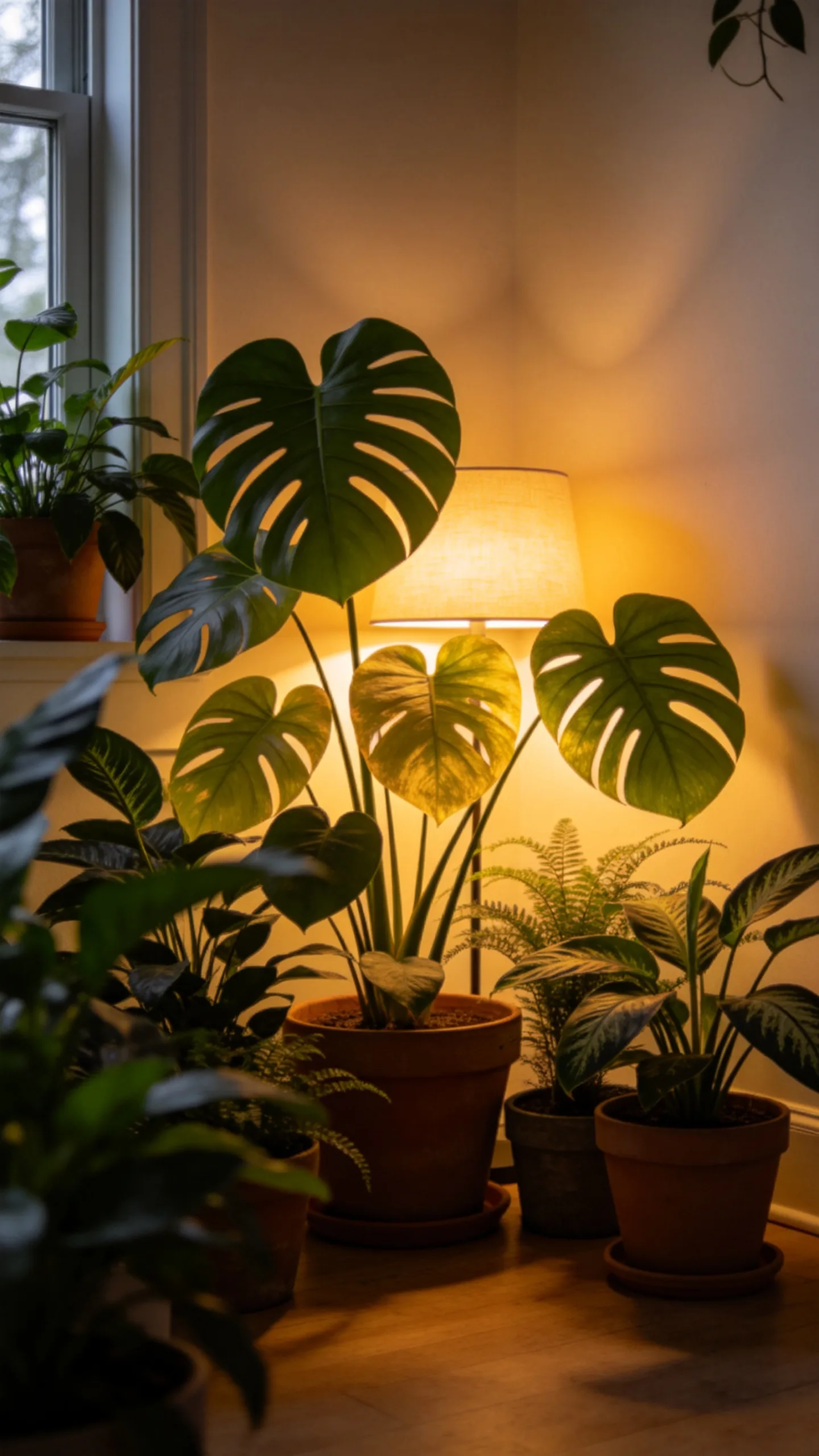 Mood Lamp Plant Corner