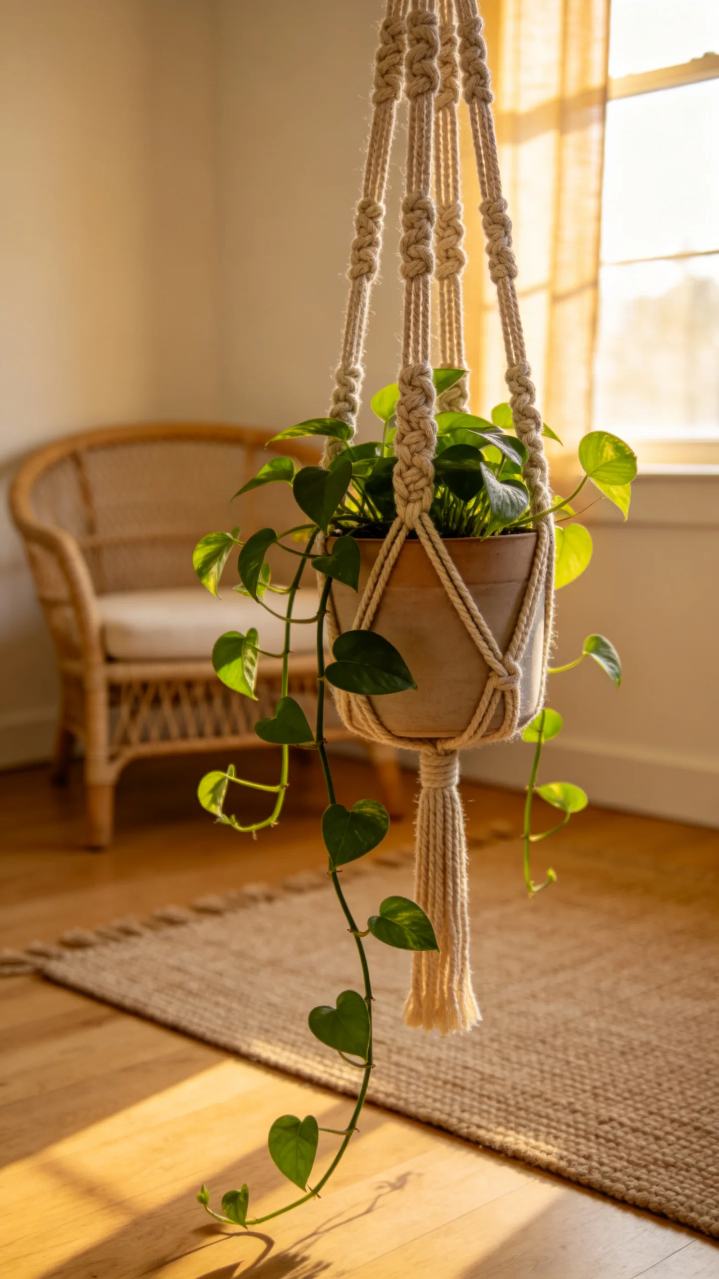 Macrame Hanging Planter
