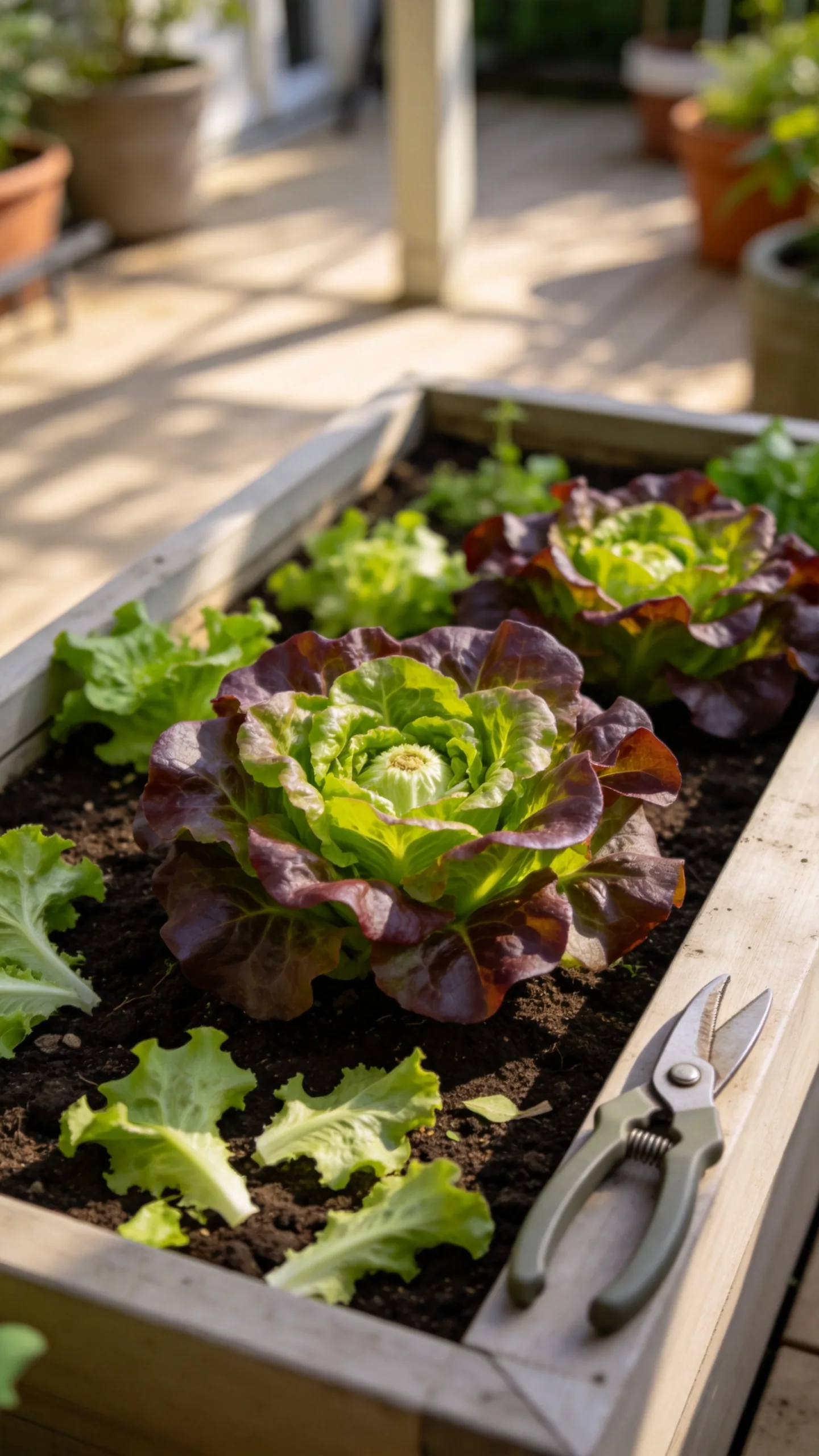 2. Cut-and-Come-Again Leaf Lettuce