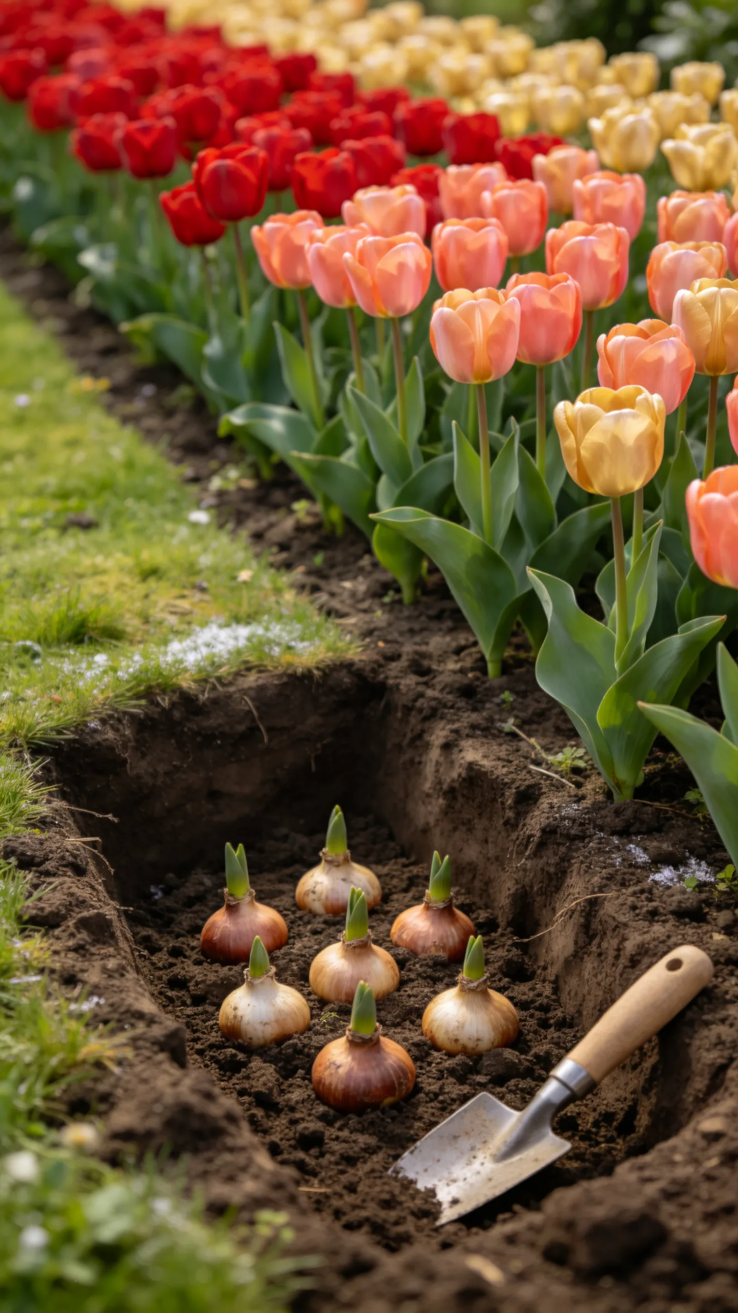 2. Tulip Bulbs for Bold Flower-Bed Displays