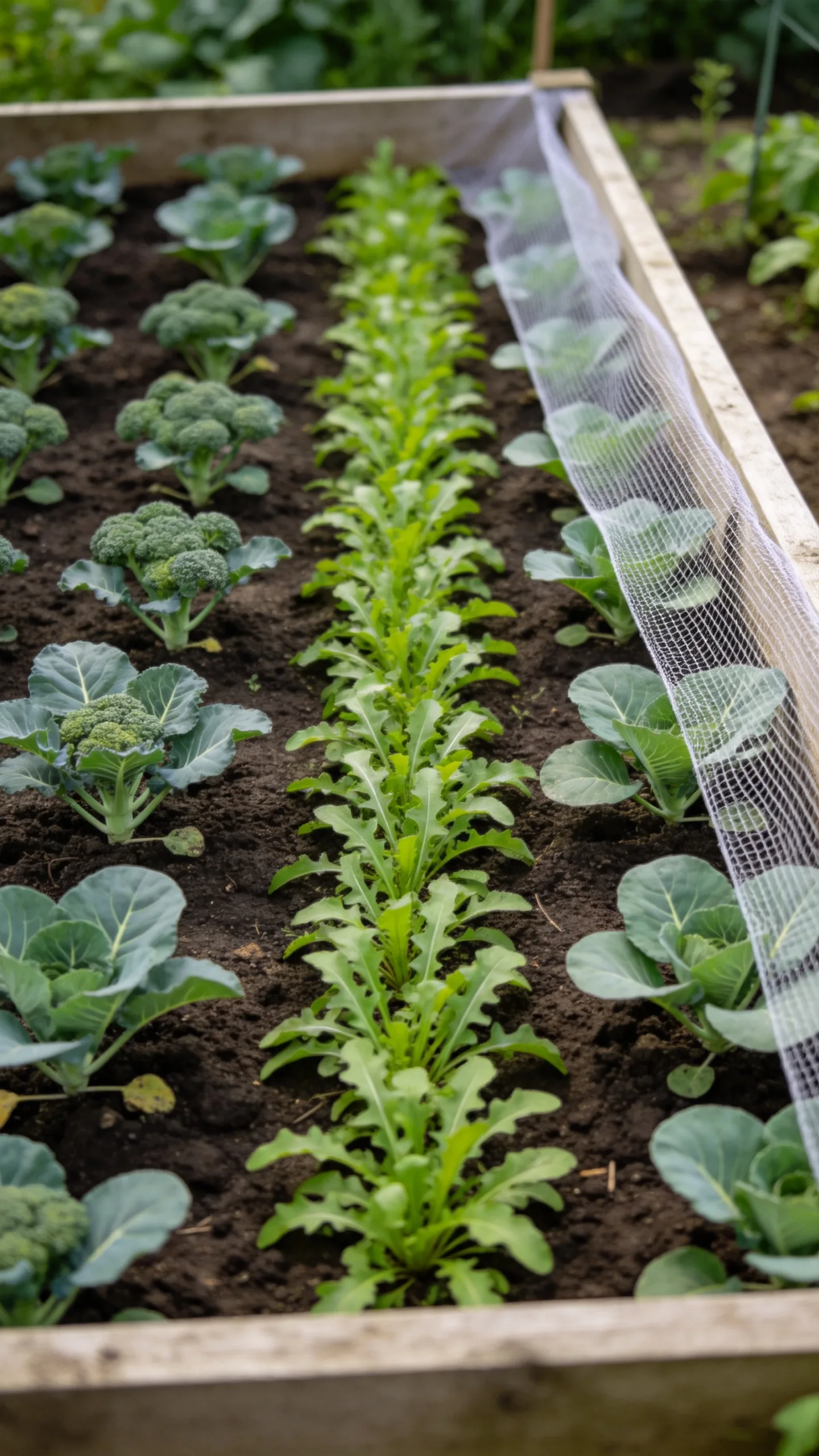 3. Fast-Growing Arugula Between Slower Crops