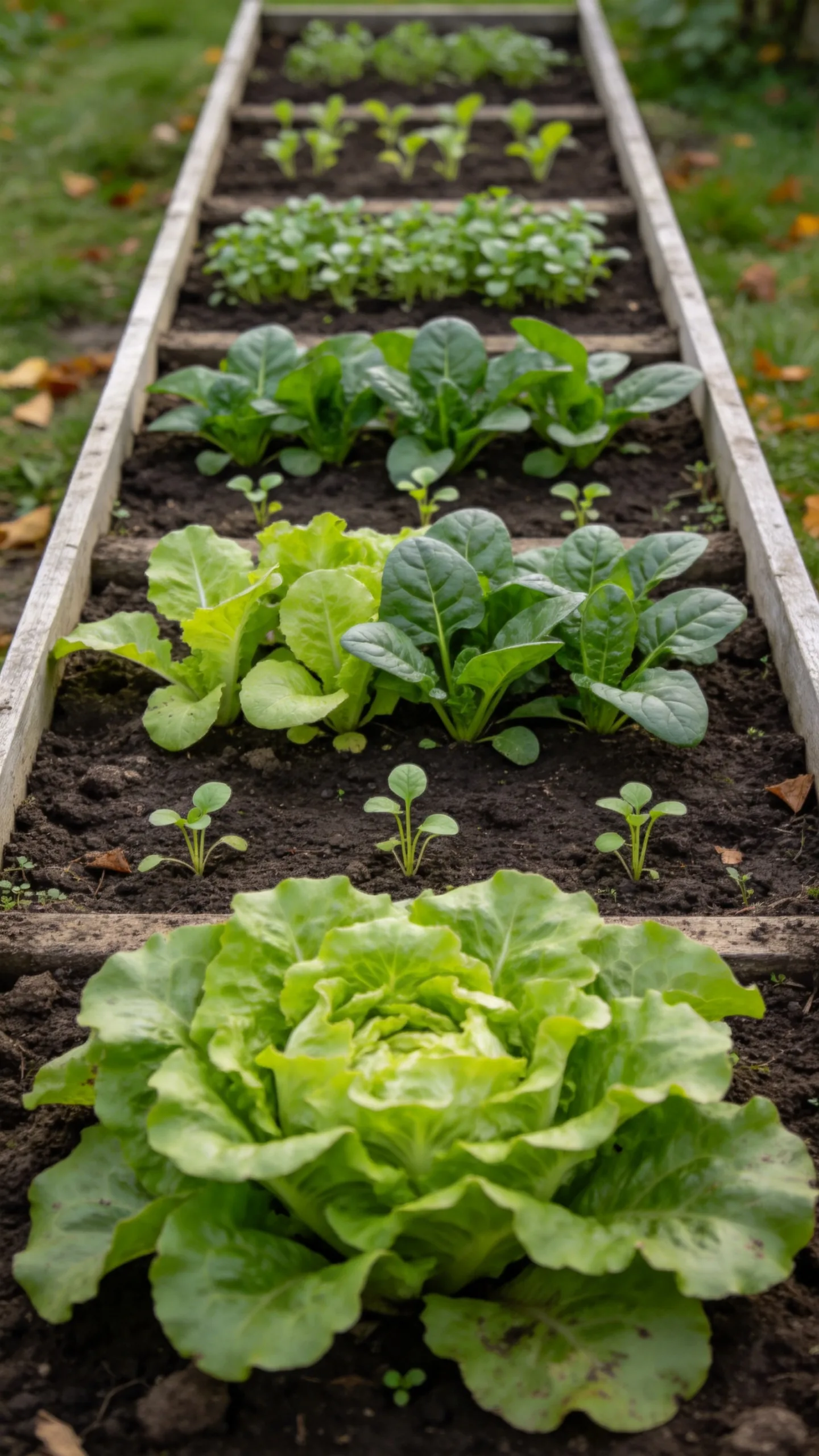3. Succession-Sown Salad Strip Layout