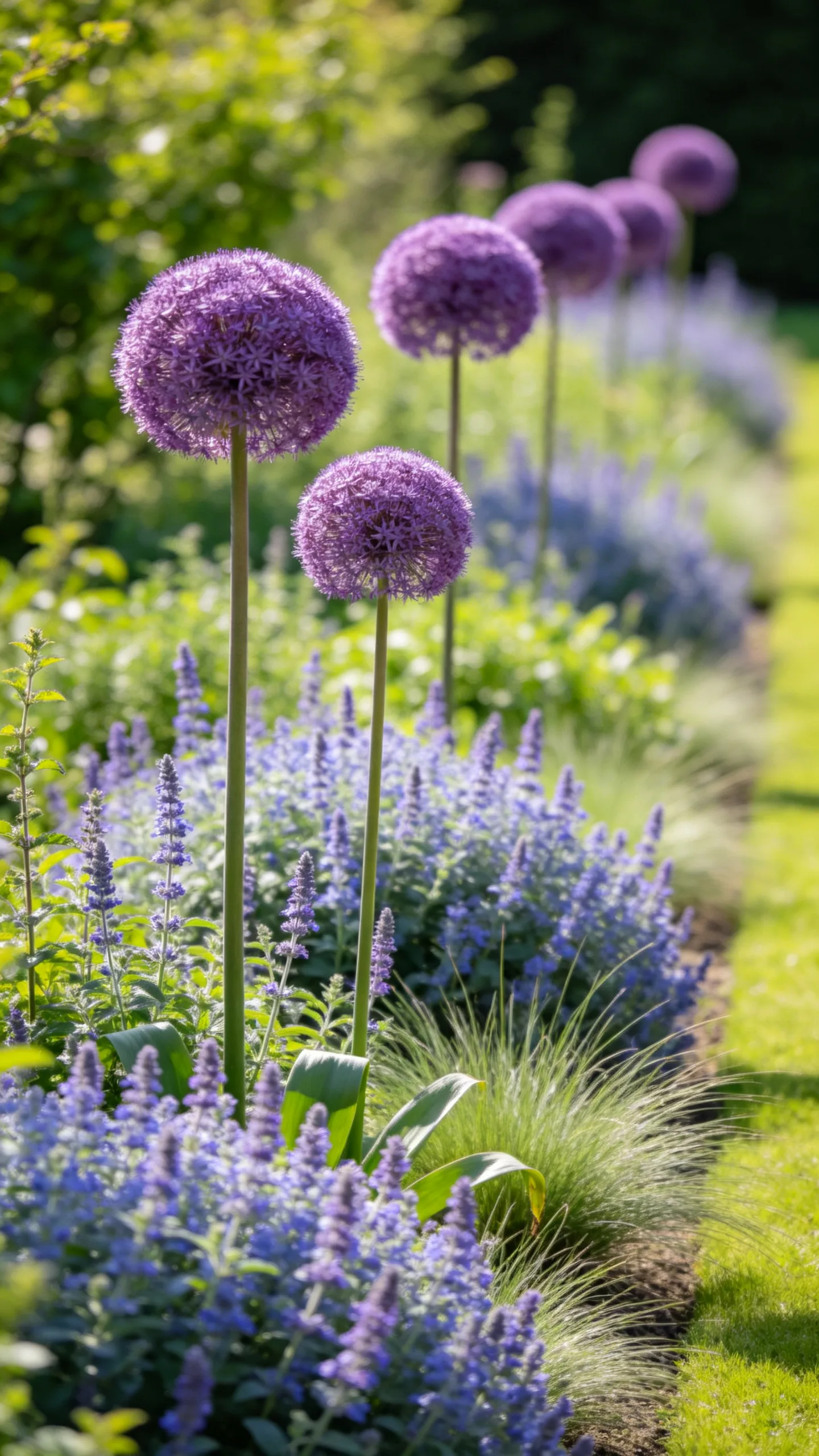 4. Allium Bulbs for Height and Structure