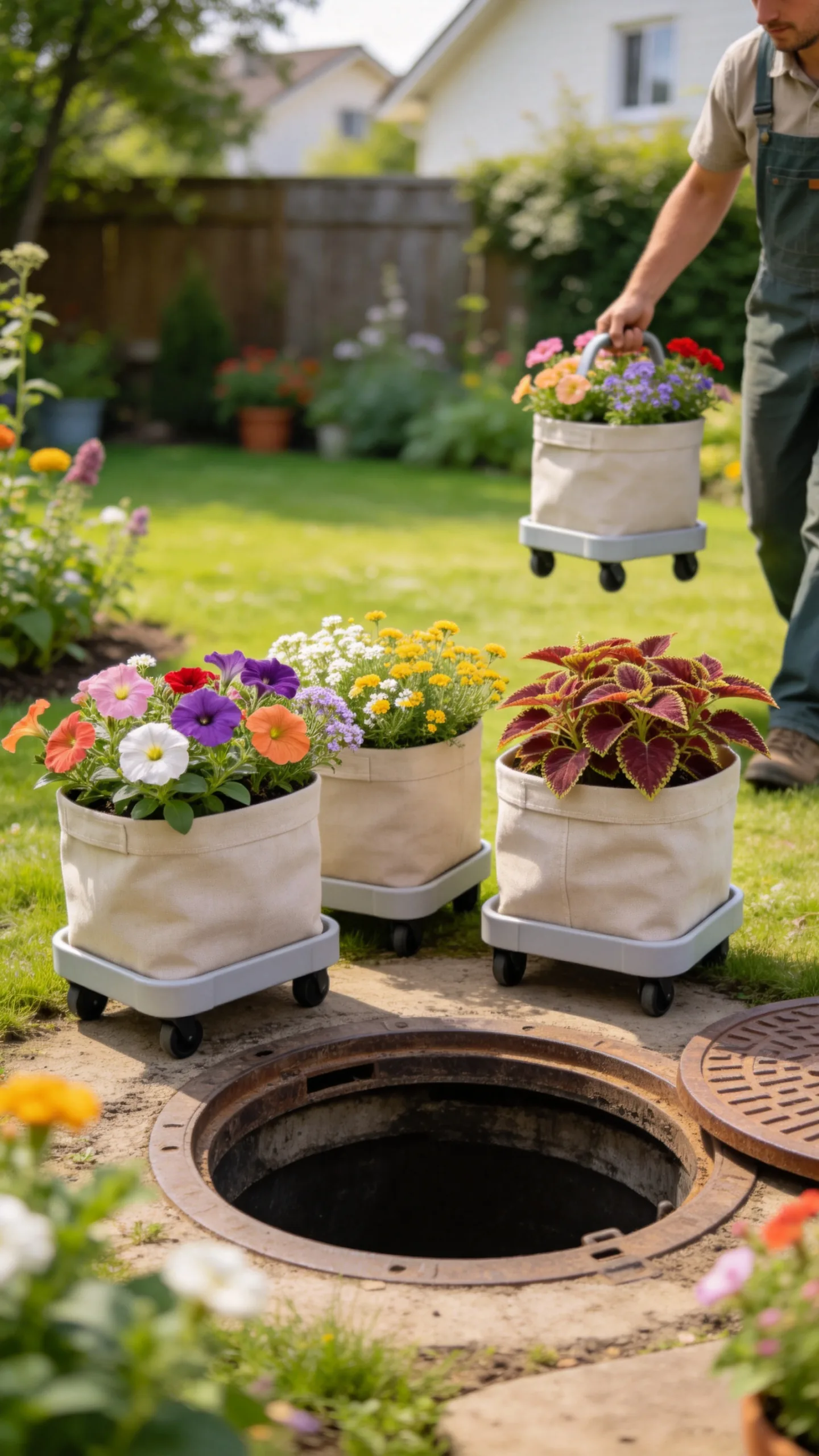 5. Movable Container Garden
