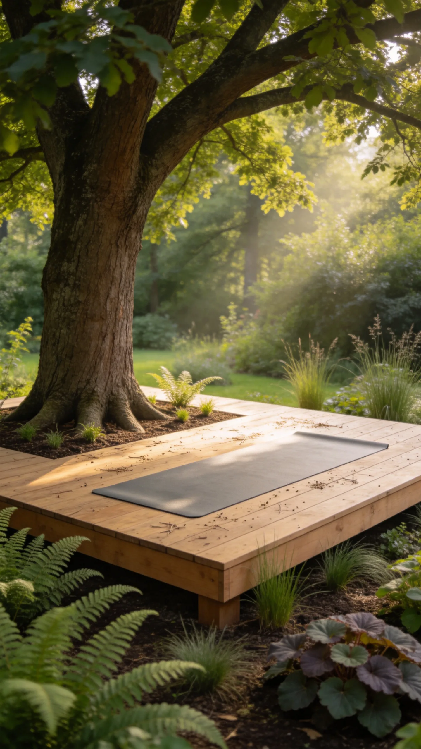 5. Turn a Shady Tree Canopy into a Natural Studio
