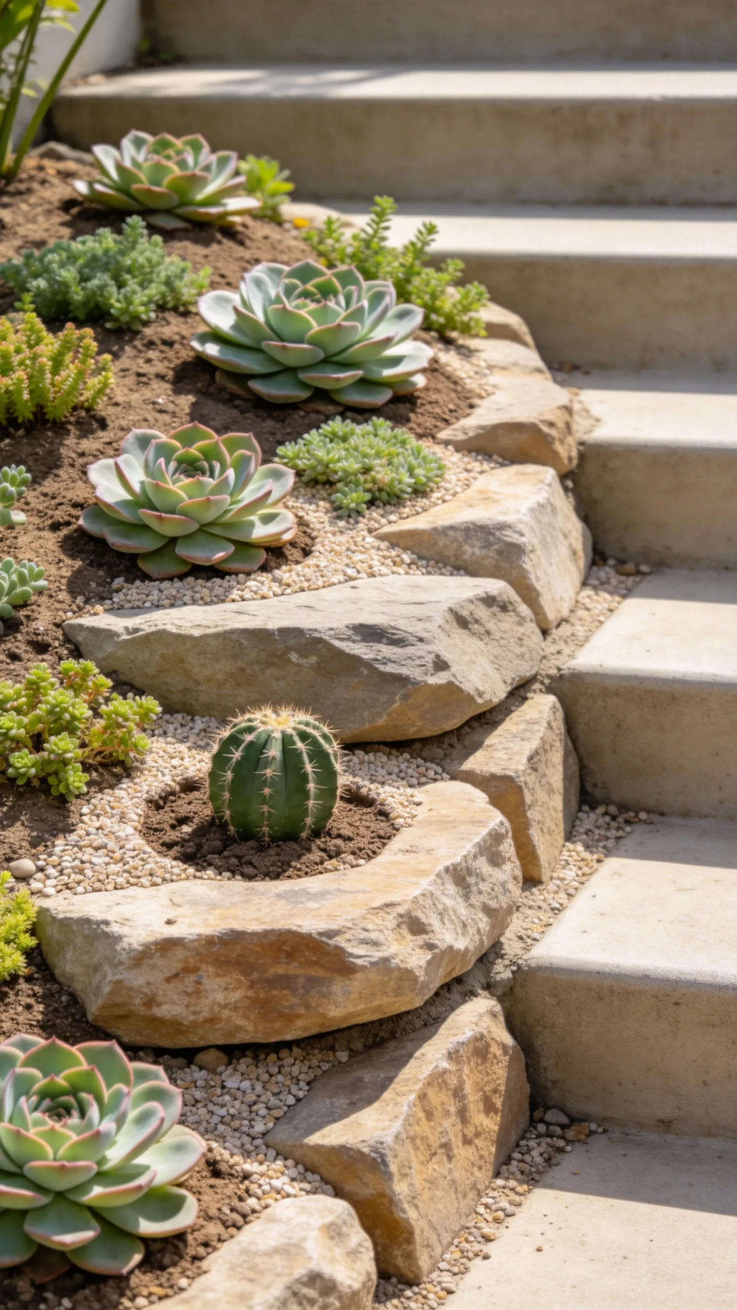 7. Design a Succulent Rock Garden