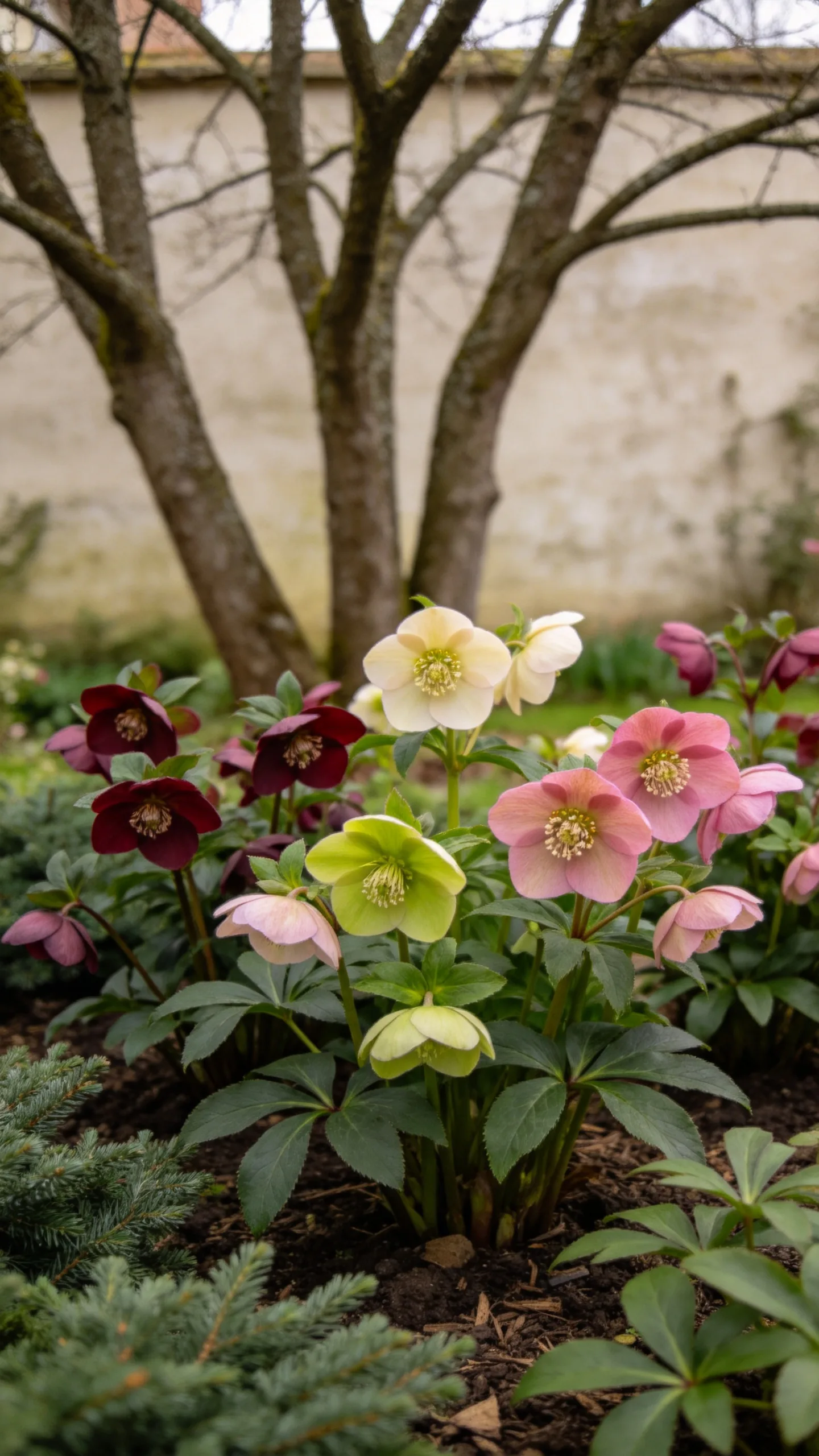8. Hellebores for Long-Lasting Early Blooms