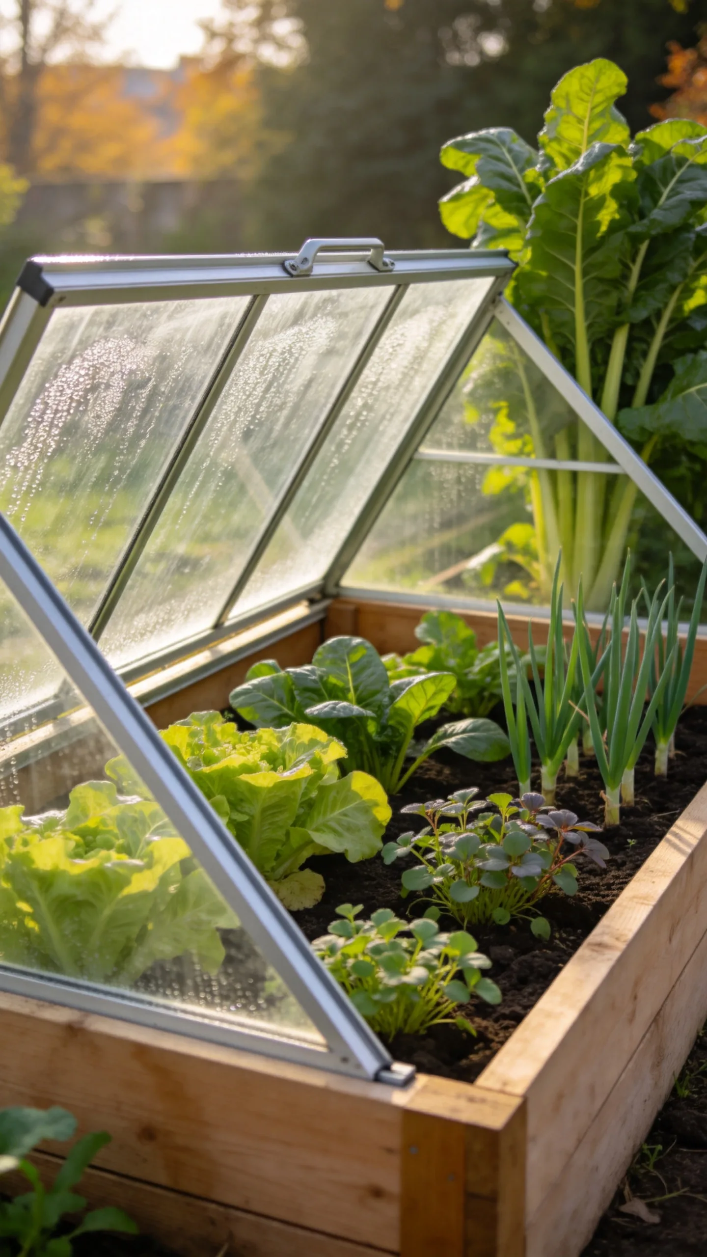 9. Cold-Frame Greens Bed