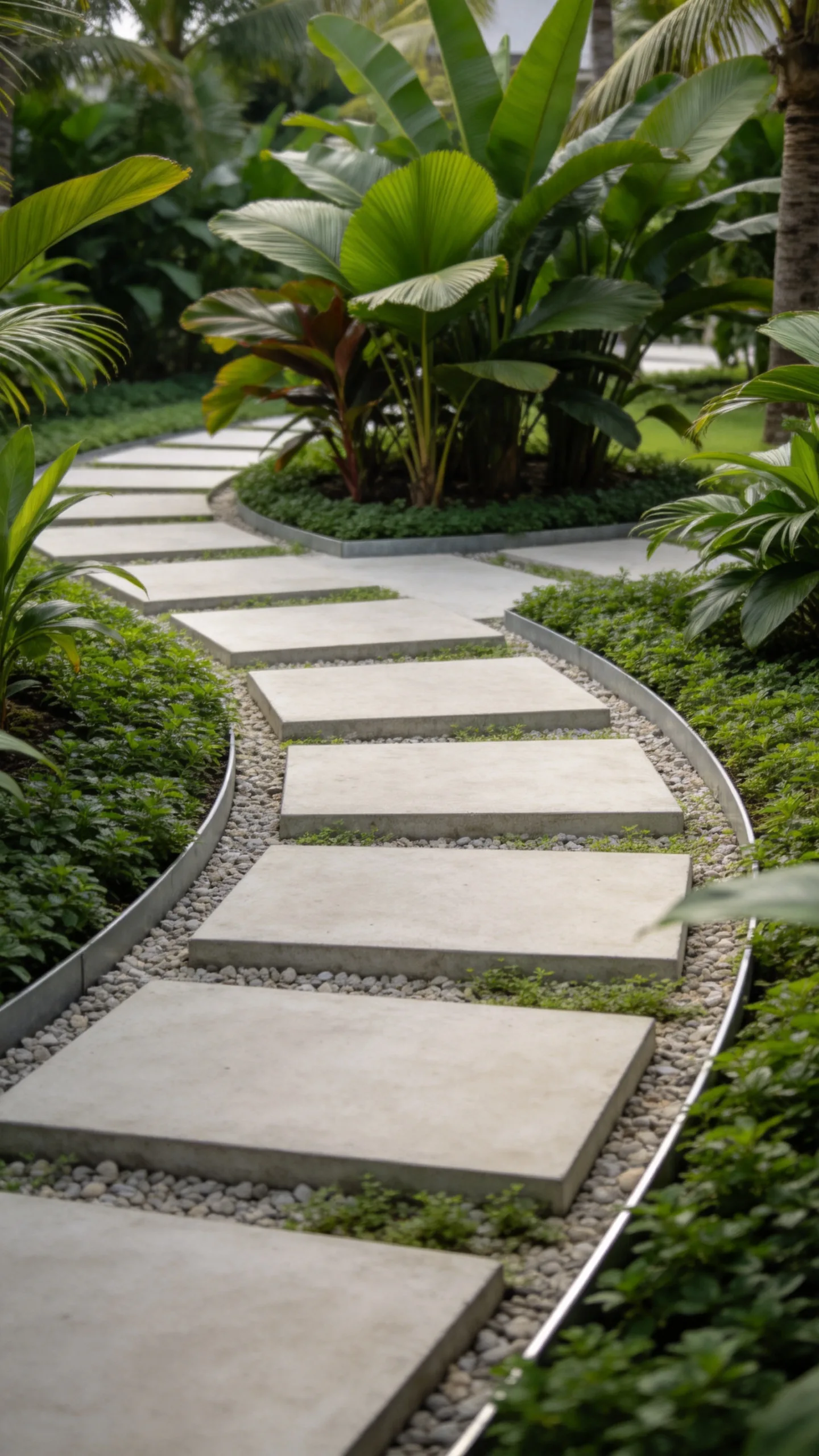 10. Design a Stepping-Stone Path Through Groundcovers