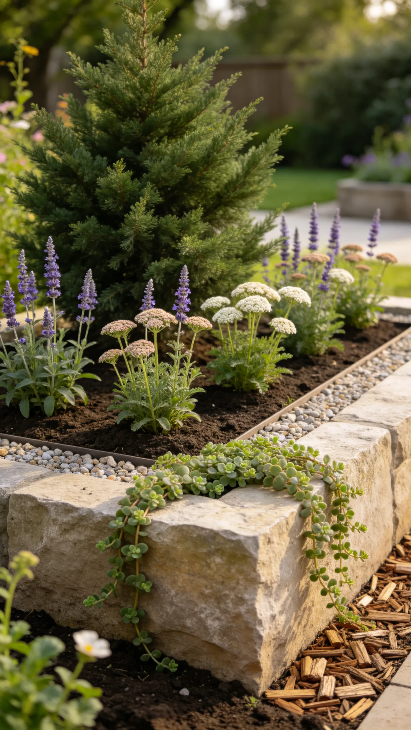 11. Fill a Raised Bed With Dry-Climate Plants