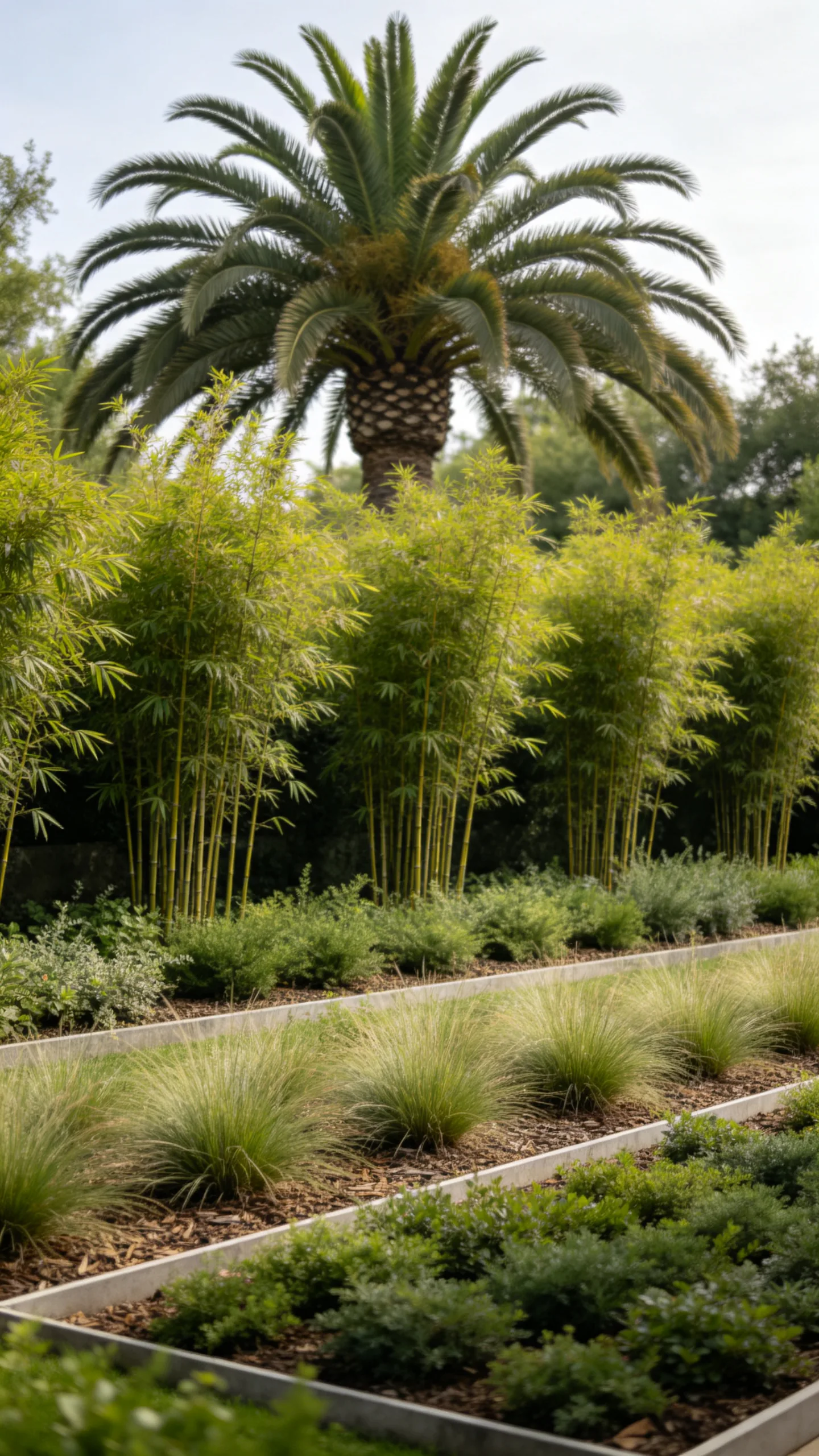 11. Group Plants in Three Height Layers