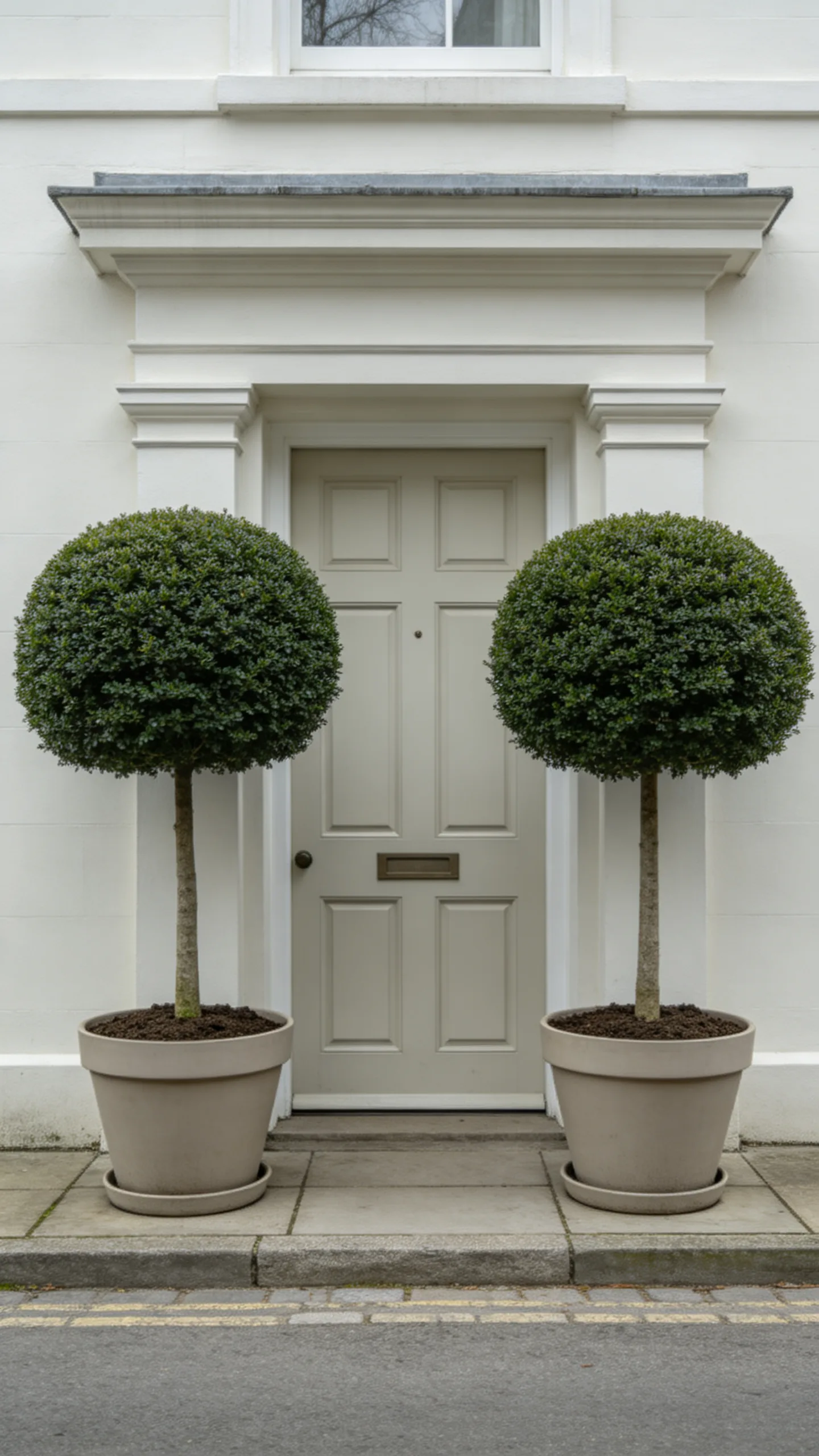 12. Boxwood in a Formal All-Season Container