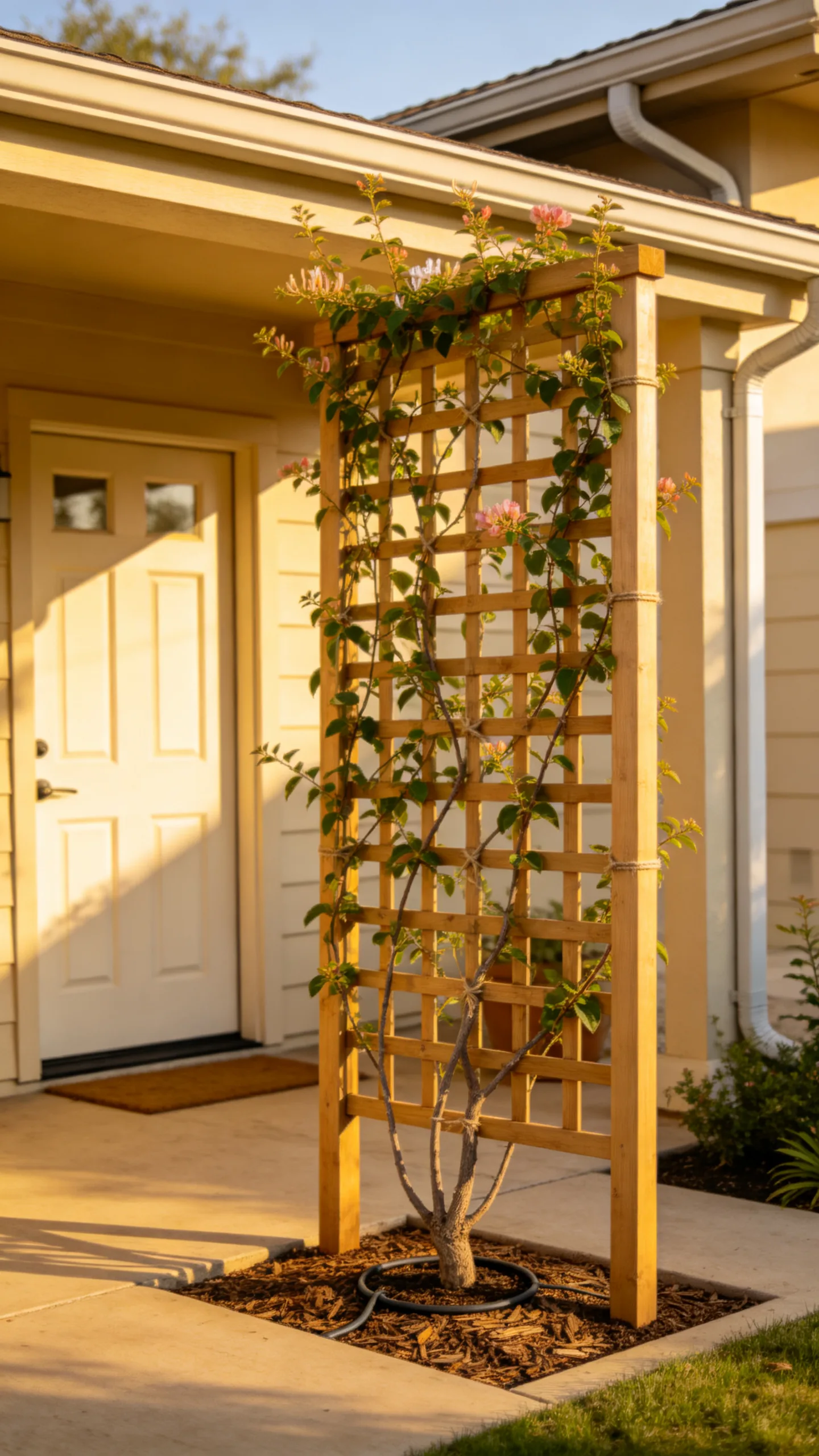 14. Train a Drought-Tolerant Vine on a Trellis