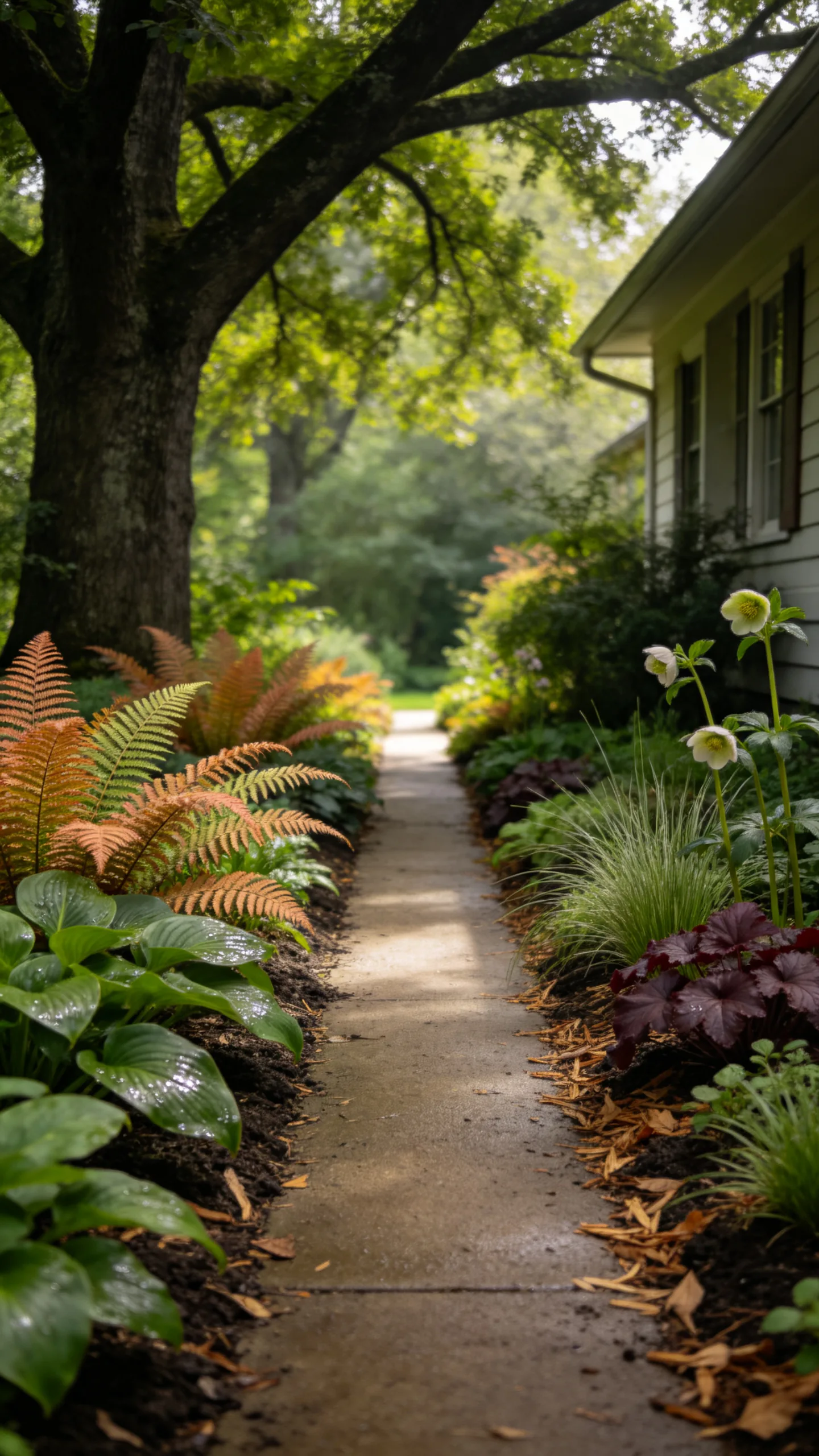 14. Fern-Lined Shaded Walk