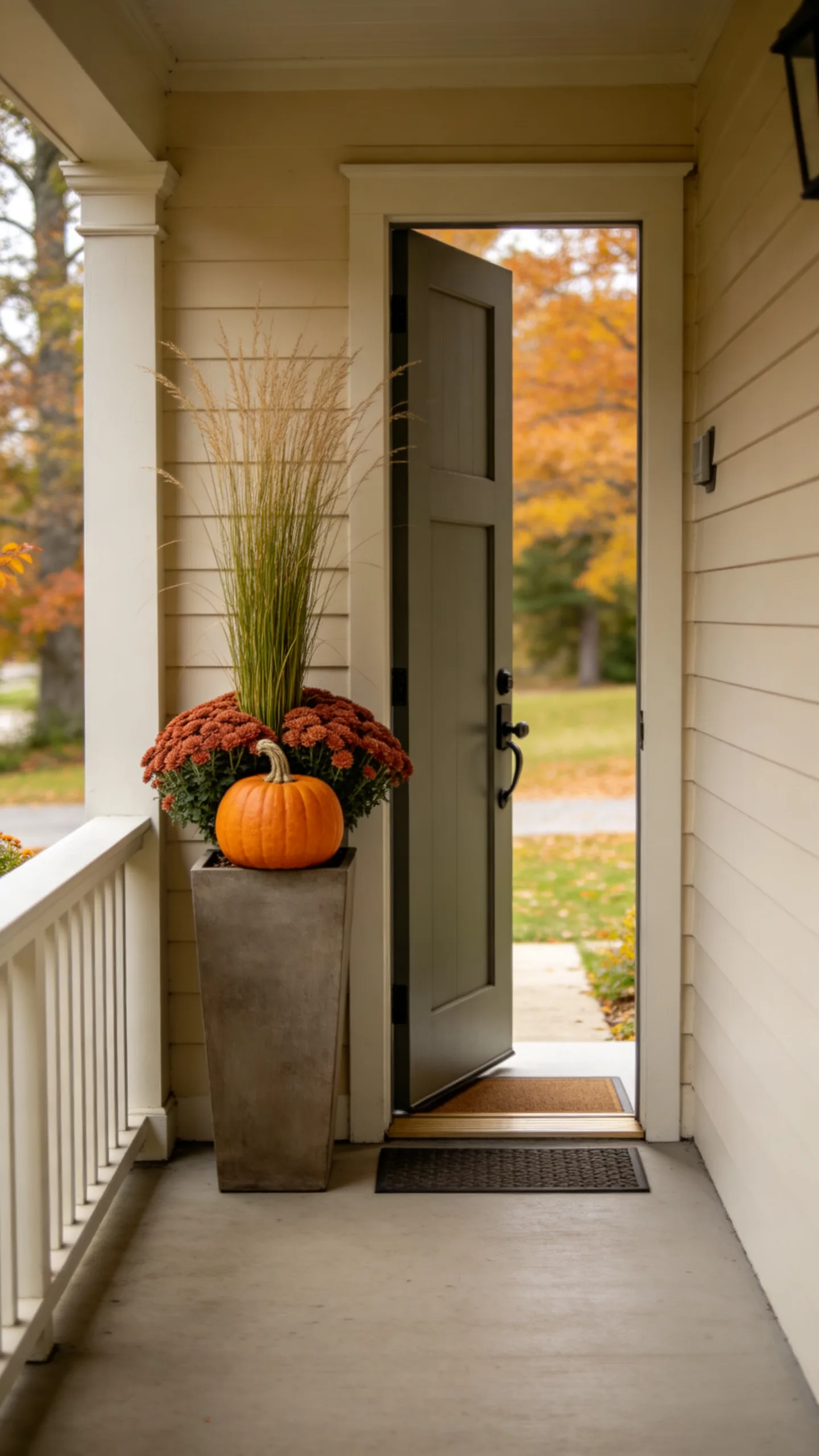 14. Design a One-Planter Asymmetrical Entry
