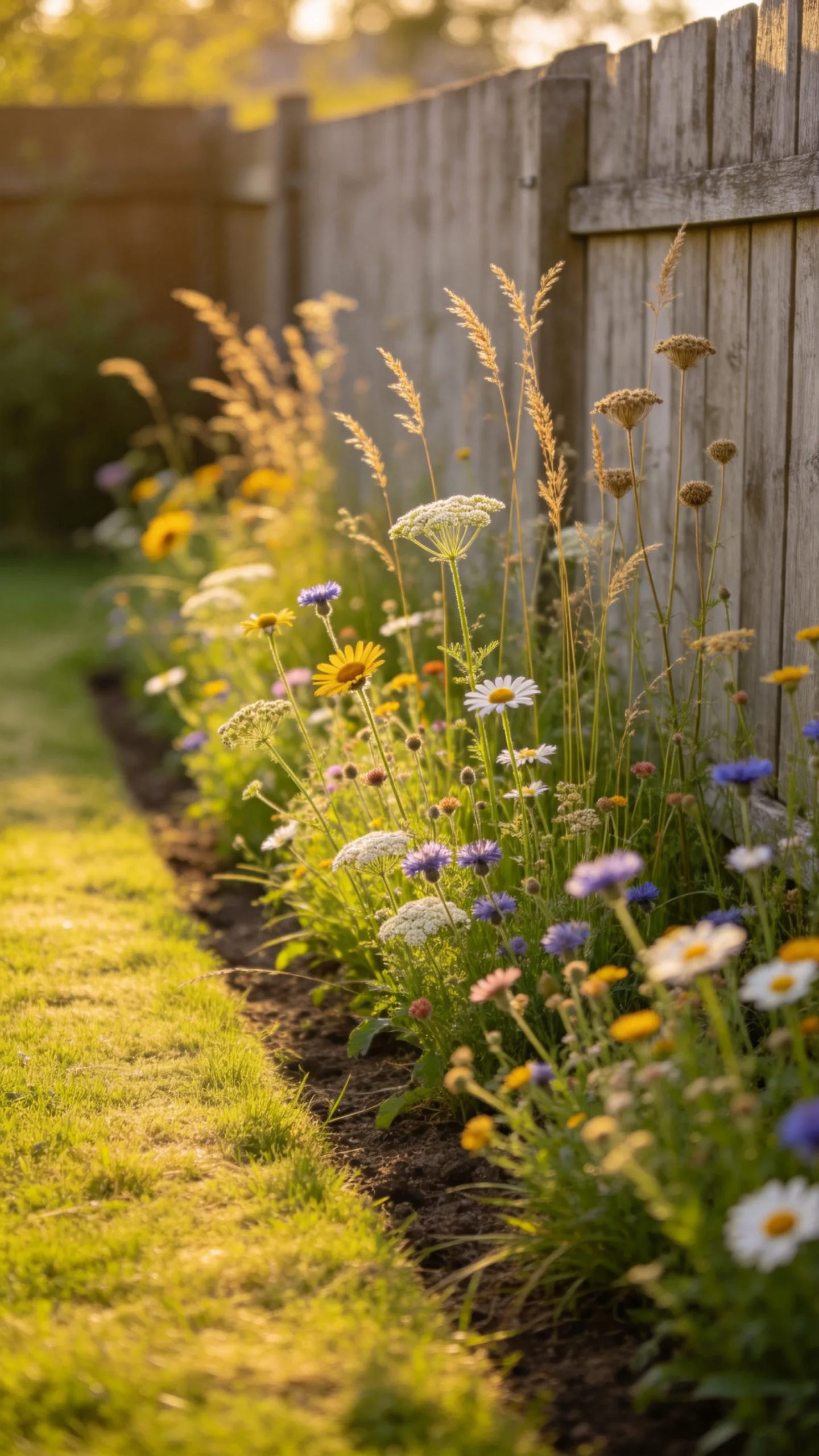 14. Create a Wildflower Meadow Corner