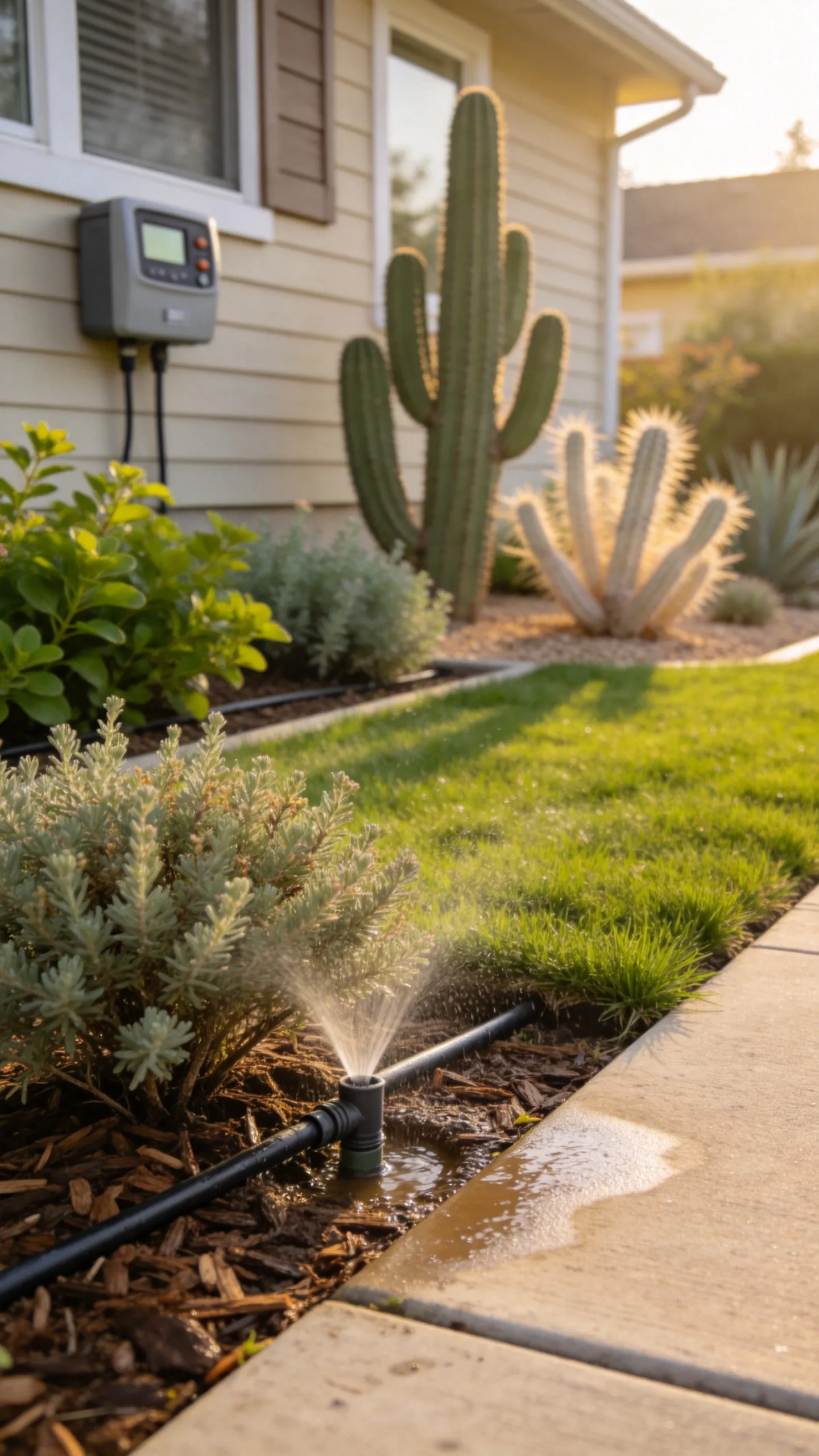15. Drip-Irrigated Front Garden With Smart Zones